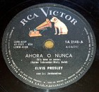 ELVIS PRESLEY It's now or never URUGUAY 78 RPM RCA VICTOR Ahora o nunca RARE!