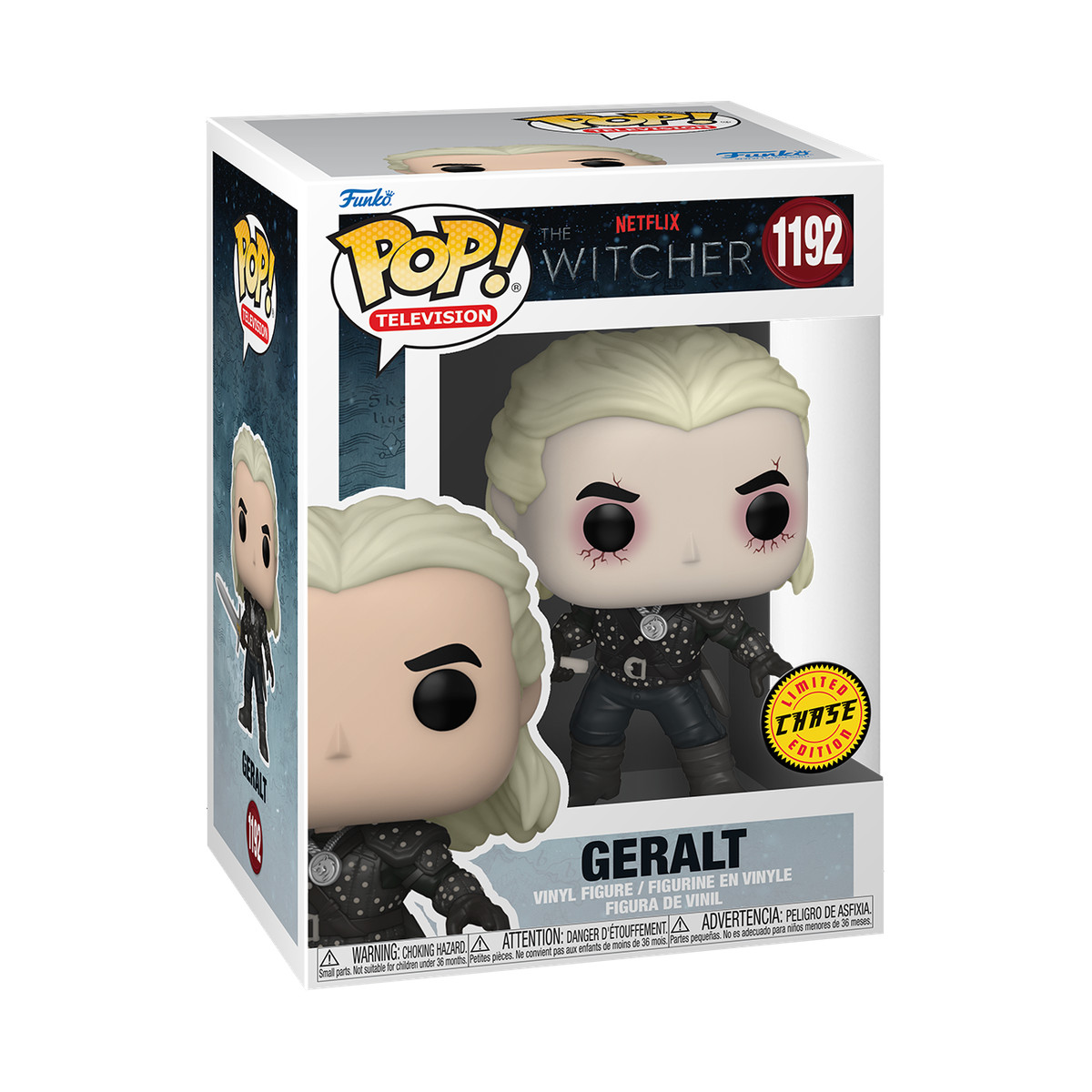 Funko Pop! Vinyl: The Witcher - Geralt (Chase) #1192 889698578141