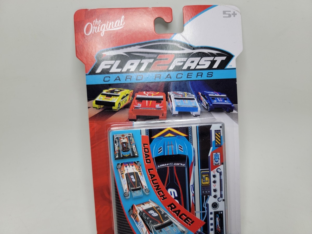 Luki Lab Flat 2 Fast Card Racers 66 New Sealed Vehicle Launcher