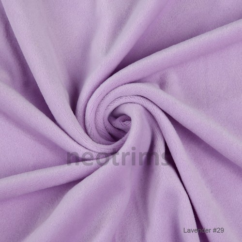 Velour Polar Fleece Anti Pill Quality Stretch Fabric,Soft Feel,Neotrims UK - Picture 16 of 65