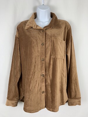 No Boundaries Womens Top Casual Long Sleeve Blouse Stretch Size Large 11-13