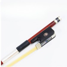 Suitable for cello 4/4 Brazilian red sandalwood colored shellfish bow