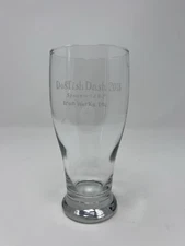 RARE Dogfish Head Craft Beer Pint Glass DOGFISH DASH 2013