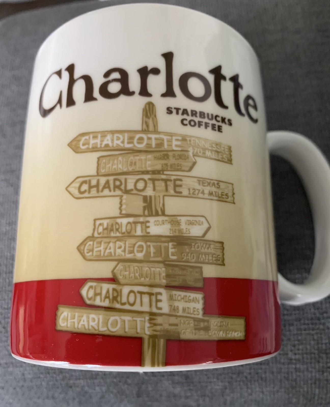 Details zu Starbucks Coffee City Mug Charlotte Original ICON Mug mit SKU Aktueller Produktpreis