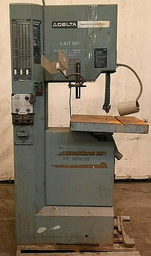 DELTA MACHINERY MODEL 20 VERTICAL BAND 