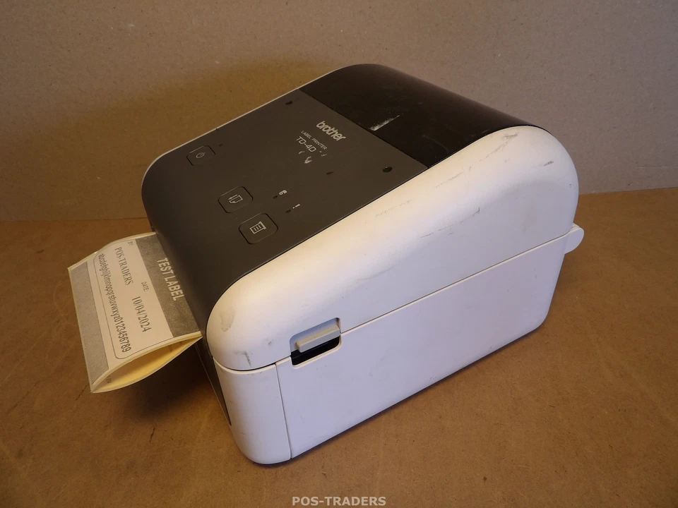Brother TD-4D Direct Thermal Barcode LabelPrinter TD-4410D USB 104mm - TESTED OK - Bild 3 von 4