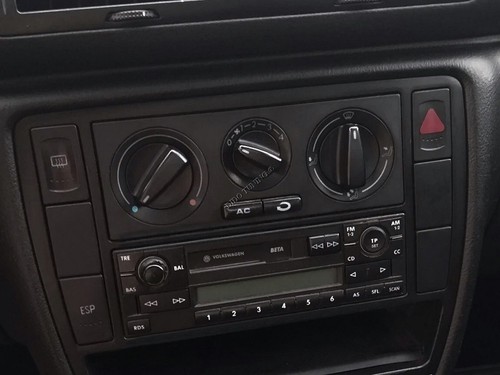 For VW Passat B5 96-00 Polished Aluminum Heater dash panel Surrounds Rings 3pcs - Bild 5 von 7