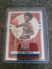 2019-20 Panini Chronicles Hometown Heroes Rookie Coby White RC Card# 551. rookie card picture