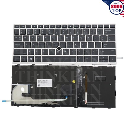 New US Backlit Keyboard w/ Pointer for HP EliteBook 730 G5 730 G6 830 G5 830 G6