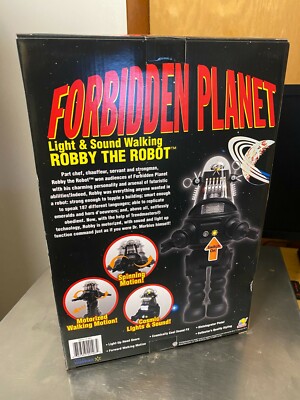 Forbidden Planet Robby The Robot Figure with Light & Walking Sound