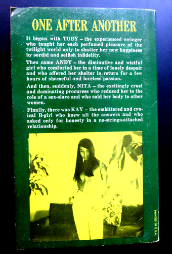 THE STRANGE ONE (lesbian novel) by GREG HAMILTON. A Midwood Book, by Tower, 1965 - Picture 2 of 3