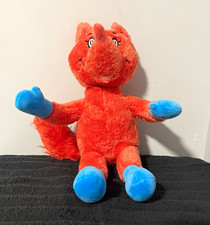 Nick Jr. Wow Wow Wubbzy Orange/Blue Washable Plush Doll 2007 Small 6-14"