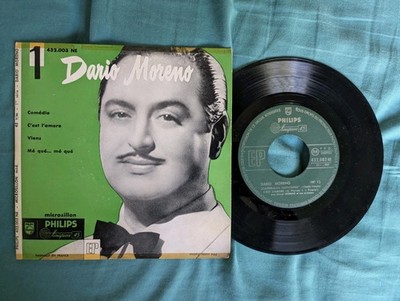 SP Vinyl 45T Dario Moreno ''Comédie, C'est l'amor, come, meque ...'' EM