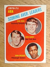 1971-72 Topps #147 Dan Issel/Rick Barry/John Brisker LL (EXMT)