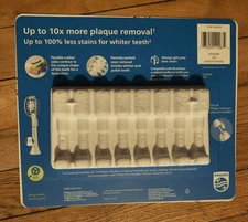 New! Official Philips Sonicare C3 Premium clean Control 8 Brush Heads value buy!