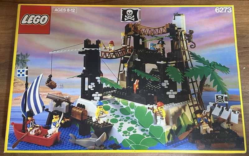 Lego 6273 Rock Island Refuge 100% Complete w/ Instructions Box Inserts C9 Nm/Vf+