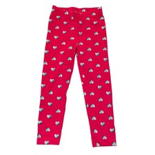 Carter's Glitter Heart Print Leggings Size 2T