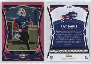 2024 Certified Rookies Pink Mirror /225 Ray Davis #196 Rookie RC