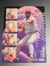 1995 Ultra - Strikeout Kings Jose Rijo Cincinnati Reds #6