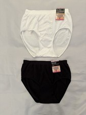 NEW Bali Comfort Revolution Bali Briefs 2 Pack Style 803J Womens Panty Size 6/7
