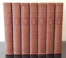 1940 Encyclopaedia Britannica 14th Ed. Partial Set 7 Volumes Leatherette HC