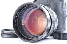 Mint CONTAX Carl Zeiss Planar 85mm f/1.4 T AEG MF Lens C/Y w/Case from Japan