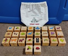 Pottery Barn Kids Wooden Alphabet Blocks