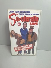 Sinderella Live VHS Tape Jim Davidson RARE 18  Charlie Drake Rude 
