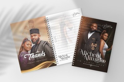 Copybook Custom Personalized Photo Design Inside 30 Page for Your Notebook