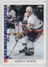 1993-94 Score Canadian Benoit Hogue #16 0a4
