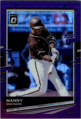 2020 Donruss Optic Pandora Purple #180 Manny Machado /99 - BB