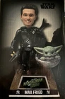 Star Wars Max Fried Grogu The Mandalorian Collectible Figures Sports Baseball