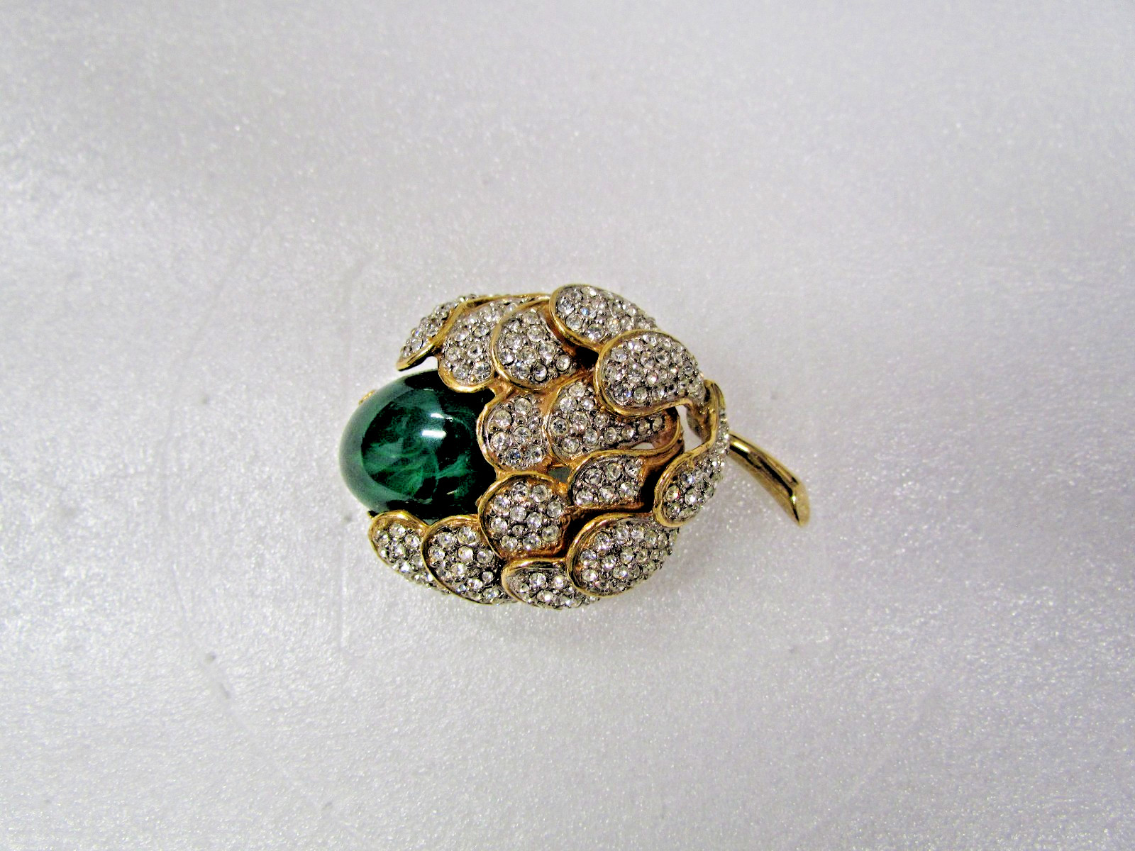 Vintage KJL Kenneth J Lane Crystal Rhinestone & G… - image 4