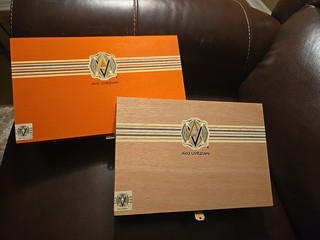 Two Avo Uvezian Wooden Cigar Boxes Handmade