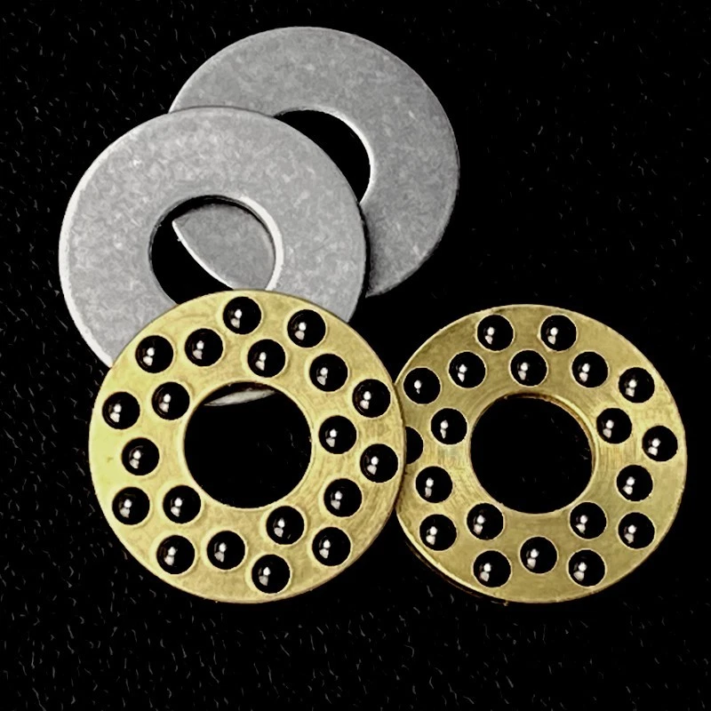 2PCS ZT Tool Bearing Φ 12.8mm / φ 5.1mm / Brass 1mm / Ceramic Ball 1.2mm - Image 4 of 4