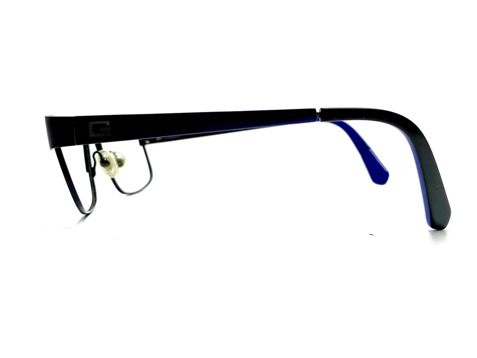 Gafas rectangulares Guess negras mate de metal azul templo GU1770 NEGRAS 54 16 140 Foto 3 de 4