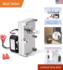 Stainless Steel C-E-017 Auger Motor for Breckwell Pellet Stoves - Easy Install