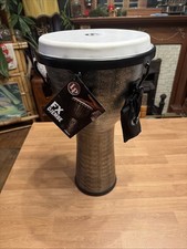 Latin Percussion World Beat FX 11" Mechanical Djembe - Grey - LP726G