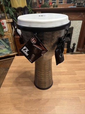 Latin Percussion World Beat FX 11'' Mechanical Djembe - Grey - LP726G