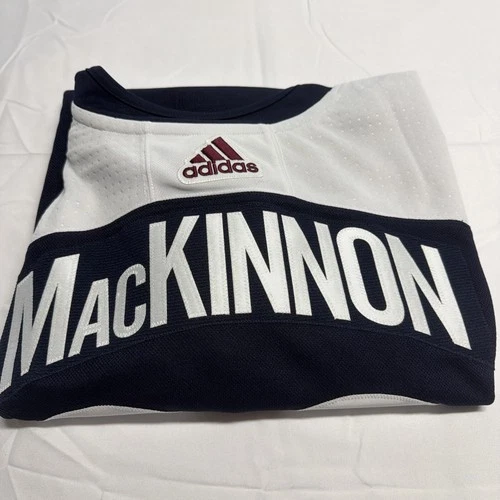 NHL Colorado Avalanche Nathan Mckinnon Adidas Authentic Autographed Jersey