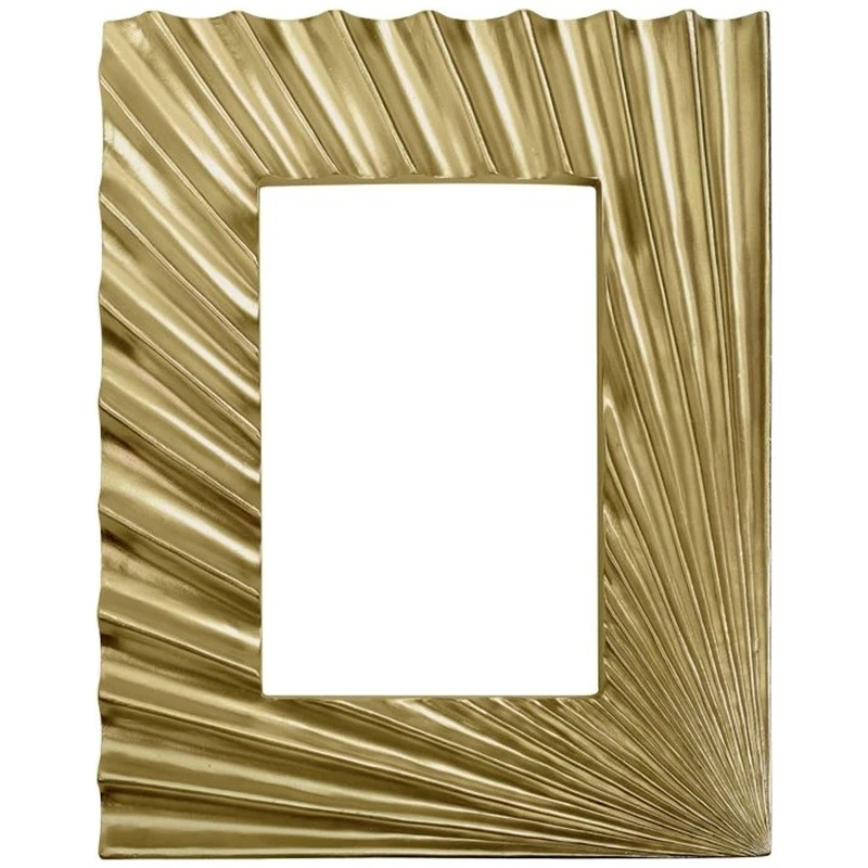 Portafoto Cornice Raggi BRANDANI Oro Foto 10x15 13x18 cm Poliresina Tavolo, fotografia 9 di 9