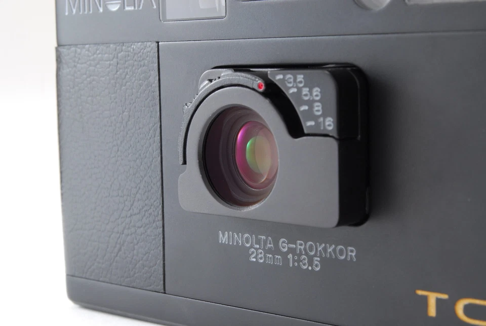 [Совершенно новый с чехлом] MINOLTA TC-1 70-й юбилей ограниченного черный камеры из Японии - Изображение 3 из 4