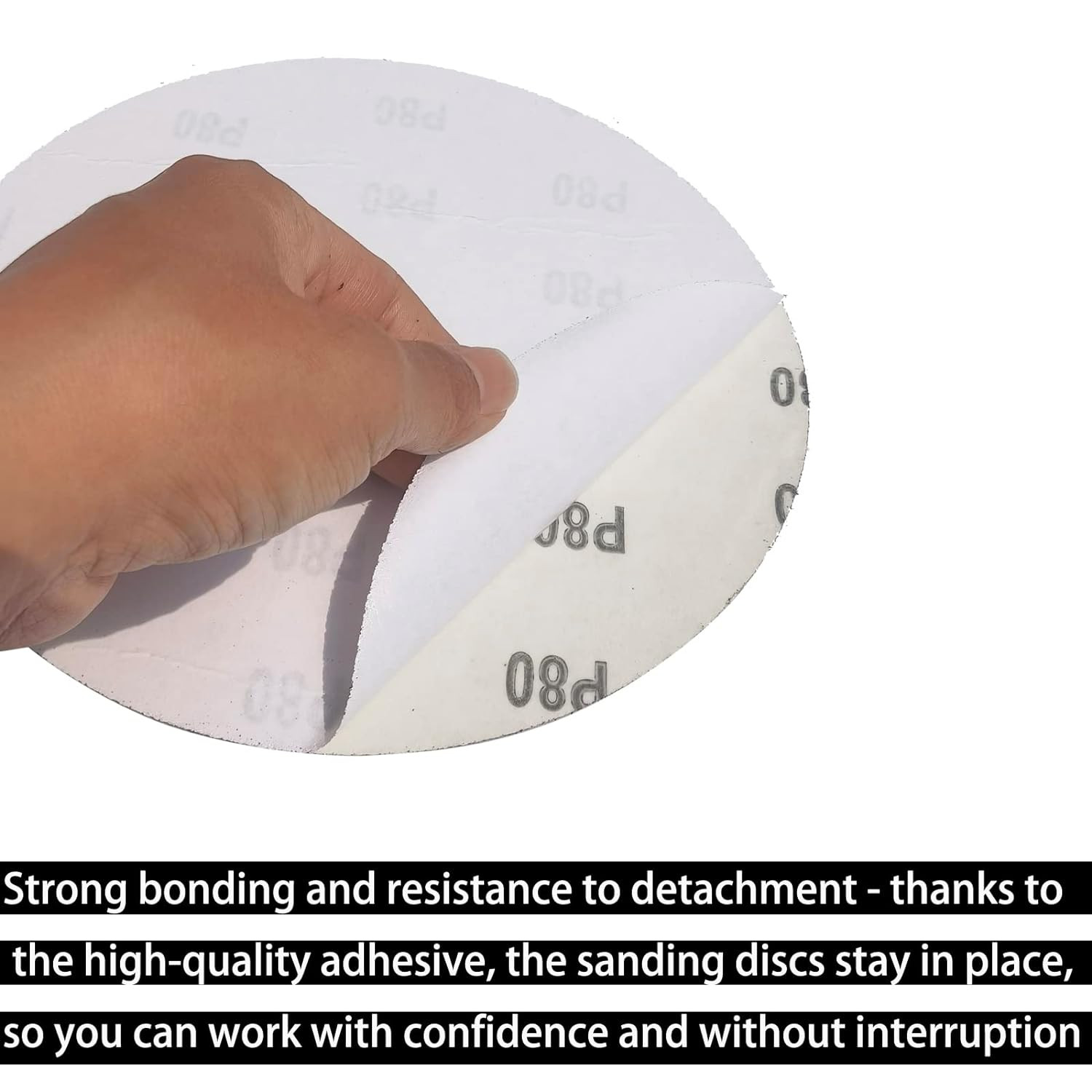 30 PCS 9 Inch PSA Sanding Discs Set- 80, 100, 120, 180, 240, 400 Grit -9" Self A
