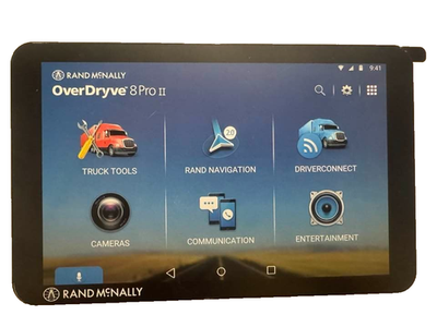 #ad RAND MCNALLY OD8 PRO II OVERDRYVE 8 PRO 2 LM TRUCK GPS 1 2 MON DAMAGE PROTECTION $158.99