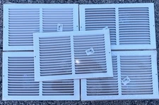 Lot Of 5 Hart & Cooley 703980 14x8 672M Steel Sidewall Return Air Grille