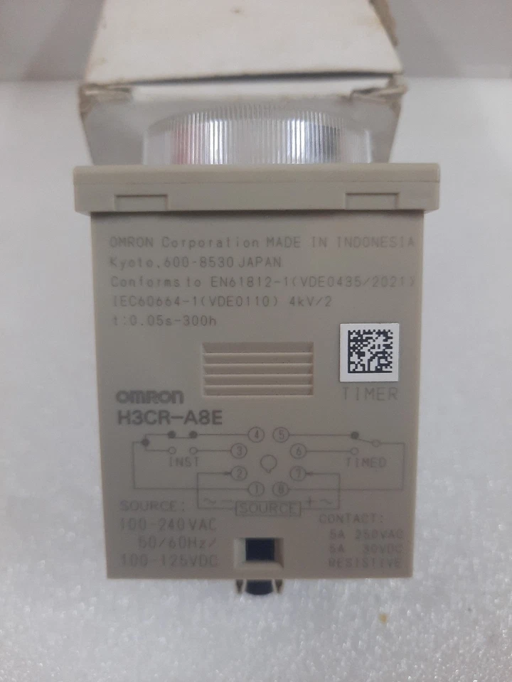 OMRON H3CR-A8E temporizador - Imagen 3 de 4