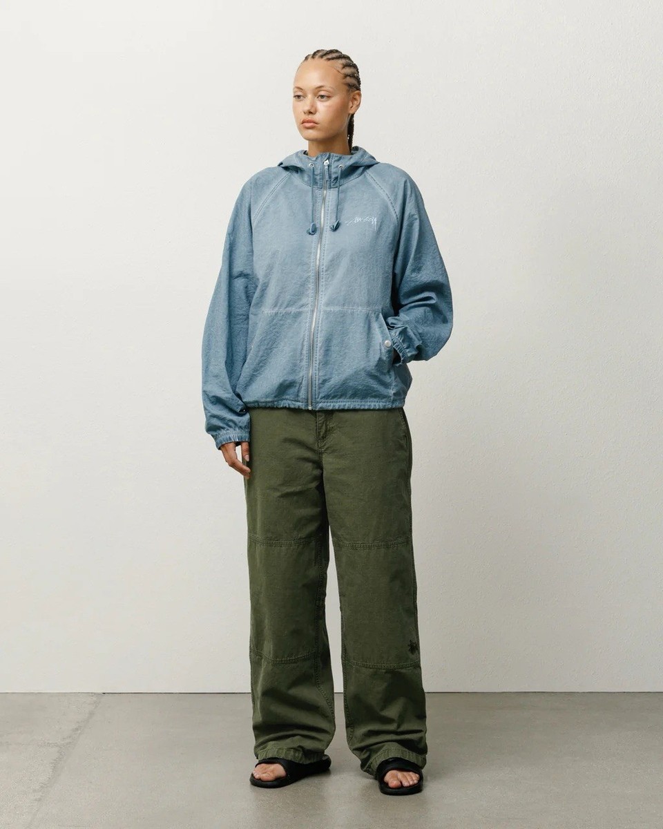 Stussy Beach Shell Garment Dyed Blue Size Medium Summer 2025