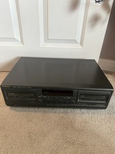 TECHNICS DUAL CASSETTE UNIT / RS-TR272 - Powers On Not Tested 