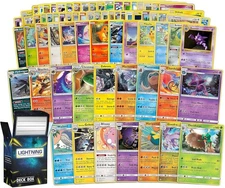 Ultimate Pokemon Cards Bundle 50 Pokemon Cards | Guaranteed foils and Holo rare