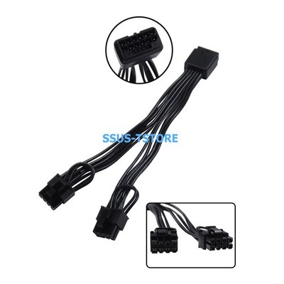 12VHPWR 16-Pin(12+4) Female to Dual 8-Pin(6+2) Male GPU Power Adapter Cable